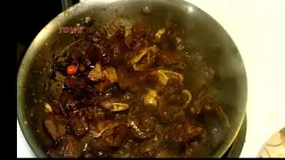 Перечное рагу из козьего мяса. Традиционное гайанское блюдо.