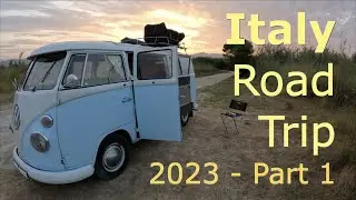 5700 mile VW Camper Road Trip to France & Italy with a paramotor on the roof - Part 1