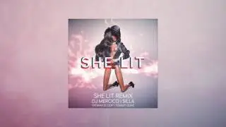 DJ Mercico feat. Silla, Fatman Scoop, Tommy Gunz  - SHE LIT REMIX (prod. by Menju)