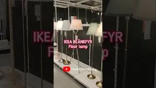 Ikea Blankfyr floor lamp, new 2024