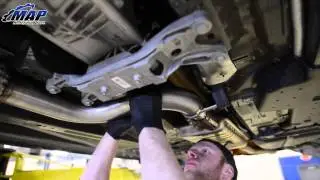 Ecoboost Mustang Downpipe Install & Sound Clip | Off Road Pipe For 2.3L EBM