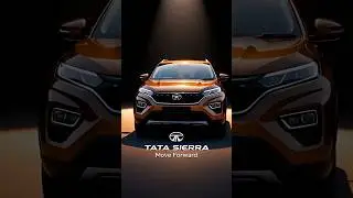 Tata Sierra Concept SUV | Premium Future-Ready Design | AI Cinematic Ad