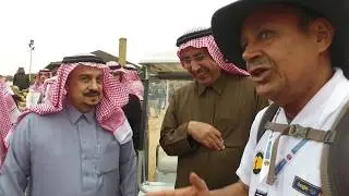 ماذا فعل أمير الرياض مع هواة المشي في الثمامة ..!!