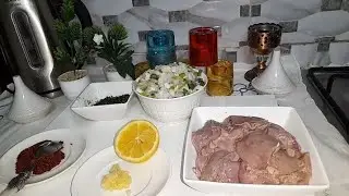 كبدة  الدجاج  مشرملة على طريقة عالم سومية ❤