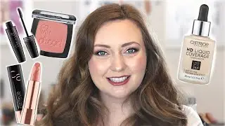 Full Face of Catrice Cosmetics | Try On, Wear Test & Review HD Liquid Coverage Foundation