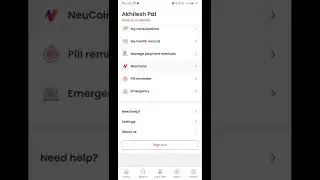 How to get referral link in tata 1mg app #shorts #ytshorts