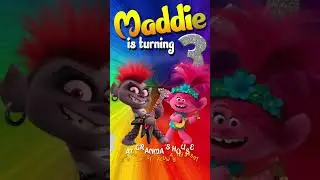 trolls 2 birthday invitation