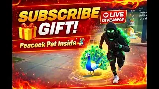 Free fire 🔥live steal a pet 🐱 challenge💪peacock🦚 #craftland #craftlandmap #freefirelive #fflive