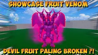 Showcase Devil Fruit VENOM milik MAGELLAN, Devil Fruit Paling Broken ! | Blox Fruit ROBLOX Indonesia