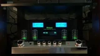 McIntosh MA352 Level Meters in action