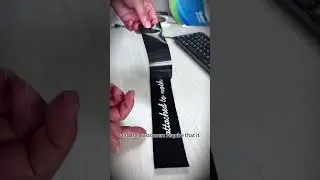 The hook and loop factory samples the headpiece hook and loop for customers, and the customers
