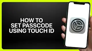 Как установить пароль с помощью Touch ID в настройках iPhone в 2026 году! Инструкция.