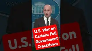 U.S. War on Cartels: Full Government Crackdown #breakingnews #trump