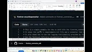 Fivetran Connector SDK Hands-On Lab