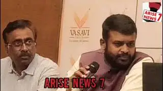 Press Conference To Provide Clarity On Vasavi Urban by VASAVI GROUP CMD On 1st Dec 2025 at MeriGold 