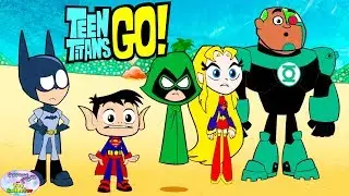 Teen Titans Go! Color Swap Transforms Raven Superman Batman Surprise Egg and Toy Collector SETC