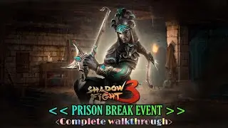 Shadow fight 3-Prison break event complete walkthrough&bull;King of serpents new set || Prince Gaming