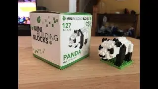 Panda Mini Building Blocks - LEGO versus Mini Building Blocks