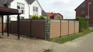 residential waterproof wpc fence panel designs