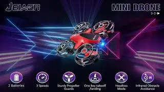 JEJAER mini drone Operation tutorial