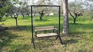dondolo da giardino fai da te (homemade Porch Swing)