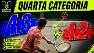 QUARTA CATEGORIA Italiana - FEDERICO VS ROBERTO - 4.3 VS 4.2 -