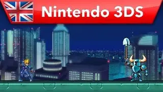 Azure Striker Gunvolt 2 - Shovel Knight amiibo features (Nintendo 3DS)