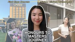 Psychology Student Journey | Honours to Masters