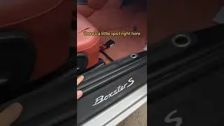 Зонт Porsche 986 Boxster Factory? Скрытая особенность Boxster #porsche #boxster986