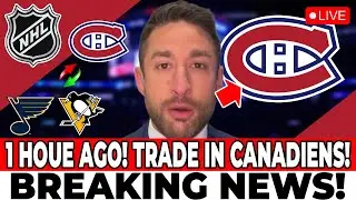 INCREDIBLE DEAL: BOMBSHELL UPDATE! NHL CONFIRMS TRADE RUMORS!  MONTREAL CANADIENS NEWS