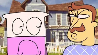 Hello Neighbor but the main character is a sophisticated alpha male