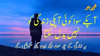 Best Motivational Quotes for Sucses in life | Islam pyara Deen | Shabbir Ahmad | Aqwal e Zarin