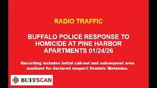 Audio of Buffalo Police Response to Homicide at Pine Harbor Apartments