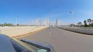 The new Nil Bridge in Bahia Dar