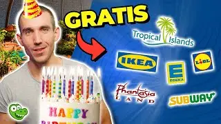 DAS gibt es alles GRATIS an deinem Geburtstag!