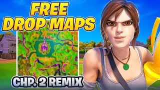 🥇 Best Free Drop Maps 🪂OG Season Remix Chapter 2 (Fortnite competitive)
