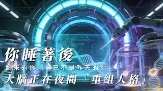 你睡著後，大腦竟在偷偷「改寫」你的人生！你睡著後，大腦竟在偷偷「改寫」你的人生！#量子 #第六感 #量子意識