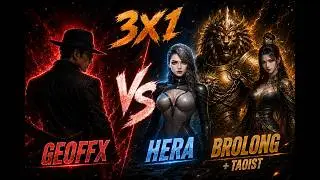 3X1 - GEOFFXX VS BROLONG + HERA + TAOIST #mir4 by Own3d