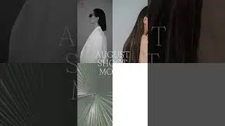 Clean Minimalist Moodboard Photo Collage Instagram Reel