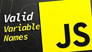 Valid Variable Names in JavaScript #shorts