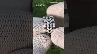 Making Silver Oxidised Rings for Men 💍| Part- 08 #silverring #jewellery #silversmith  #jewelrymaking