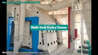 HZZD Rotary Multi-Deck Screen | High-Efficiency Grain & Food Cleaning Machine
