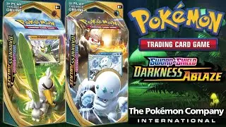 Pokemon Darkness Ablaze Theme Decks Opening!
