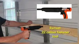 Ramset Mastershot Nail Gun Unboxing, Review & Test (Wood to Metal) #tools #construction #nailgun