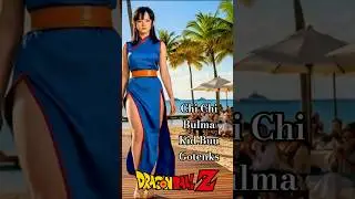 DBZ  Cast on the Beach Runway IRL #shorts