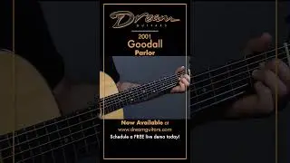 Dream Guitars - 2001 Goodall Parlor, Brazilian Rosewood/Adirondack Spruce #guitardemo #parlorguitar
