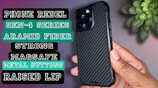New Aramid Fiber KING!?!? | Apple iPhone 14 Pro Phone Rebel Gen-4 Series Aramid Fiber Case