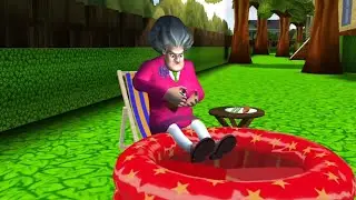 Scary Teacher 3D time bomb blast prank #games #gaming 