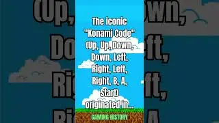 Konami Code #gaminghistory #gamingnostalgia #videogamehistory #gamingfacts #gamingsecrets
