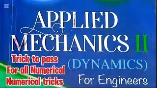 Applied Dynamics Numerical|How to pass Applied Dynamics?? All syllabus discussion for numerical